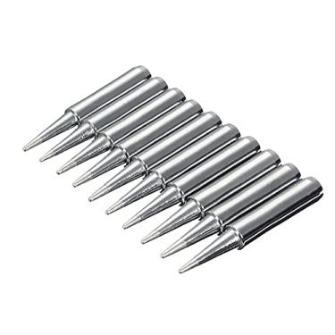 Imagem de Saipe 10 peças sem chumbo 900 m pontas de ferro de solda de substituição para ferro de solda de solda para barraca de rádio Hakko, TENMA, ATTEN, QUICK, Aoyue, estação de solda Yihua, equipamento de solda e acessórios (900M-T-B)