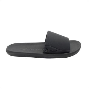 Imagem de Chinelo Masculino Slide Rider Fell Slide Preto, Preto, Preto, 43/44