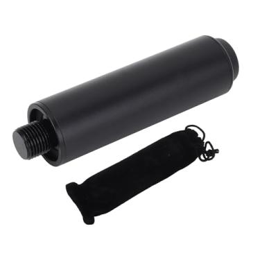 Imagem de Pool Cue Extender Premium Aluminium de 4 polegadas Billiard Cue End Longanener de extensão para melhorar a prática de estabilidade de aderência