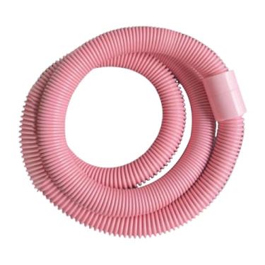 Imagem de Vaveren Anel de exercícios dobrável com design de mola, acessório versátil para Pilates, adultos, família e mulheres, Rosa