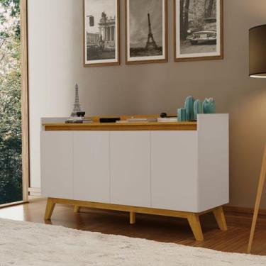 Imagem de Buffet Aparador 4 Portas 100% MDF Star - Móveis Fazzio