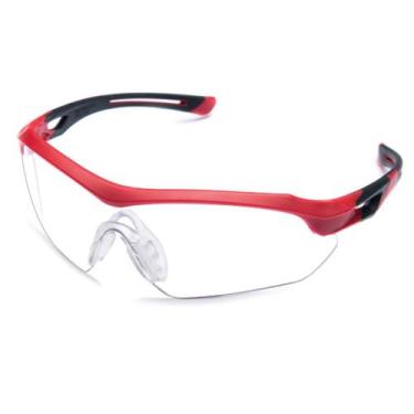 Imagem de Oculos steelflex florence lente incolor armação vermelha