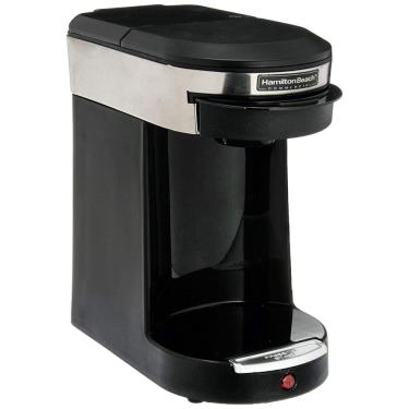 Imagem de Cafeteira Elétrica Programável de 12 Xícaras Copo Único Em Aço Inoxidável Cor, HAMILTON BEACH HDC200S, Preto