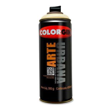 Imagem de Spray Tinta Acrílica Arte Urbana Amarelo Baunilha 913 - Colorgin 400ml