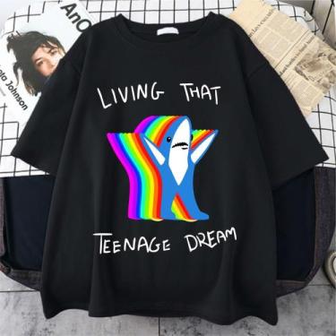 Imagem de Camiseta Katy Perry Left Shark Living That Teenage Dream Unissex - sne