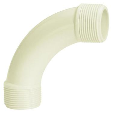 Imagem de Curva 90 Pvc Roscável Branco 1 1/2 Amanco