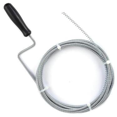 Imagem de Desentupidor De Pia Cano 3 Metros Desentupidor Mola Flexível Tubulação Calhas Ralo Tanque Tufão
