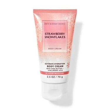 Imagem de Creme corporal Bath & Body Works Strawberry Snowflakes 75mL