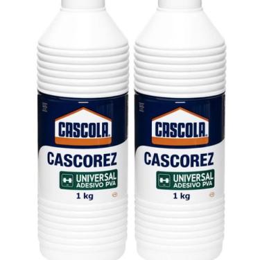 Imagem de Kit com 2 Cascola Cascorez Universal 1kg