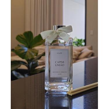 Imagem de Aromatizador de Ambiente Capim Limão 250ml Difusor com 5 varetas, Vivaê (Capim Limão)