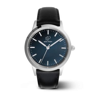 Imagem de Relógio Masculino Couro Marrom Analógico Casual New Port