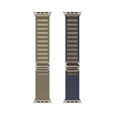 Imagem de Pulseira De Nylon Alpine 2PCS Para Apple Watch Ultra 49mm 46mm 45mm 44