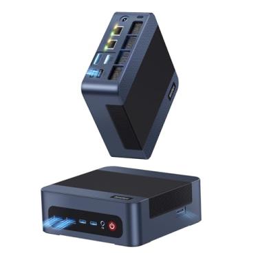 Imagem de Reatan A8 Mini PC AMD Ryzen 7 8745H, 32GB de RAM DDR5, 1TB de SSD, 8 Núcleos / 16 Threads, até 8K com Exibições em Quatro Telas, WiFi 6E, OCuLink – Mini Computador para Games