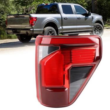 Imagem de KAMDKI Conjunto de luz traseira de halogênio RH adequado para Ford F150 XL/XLT/STX/Tremor 2024 2025 com ponto cego sem módulo lado direito do passageiro RL3Z-13404-B RL3413B504BB