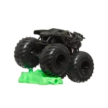 Imagem de Carrinho Hot Wheels Monster Trucks DC Batman HTM36 Mattel, Colorido, M
