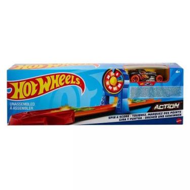 Imagem de Pista da Hot Wheels Set de Acrobacia Girar e Marcar Pontos Brinquedo P