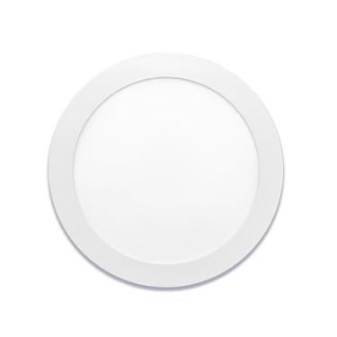 Imagem de Plafon de Led Redondo Embutir 18W 6500k Branca