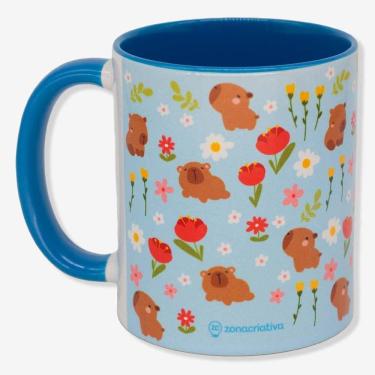 Imagem de Caneca Pop Capivara Estilo De Vida - Zonacriativa
