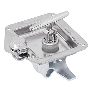 Imagem de Zhjvihx Fechadura de Porta para Motorhome, Fechadura Prática de Aço Inoxidável para Reboques para Armários de Distribuição de Energia para Armários de Metal para de Caixa de Ferramentas de