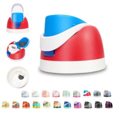 Imagem de NTIERA Tampa de substituição para garrafa de água Owala Freesip, compatível com tampa e tampa Owala, acessórios premium para garrafas de 473 ml, 680 g, 946 ml, 1134 g, à prova de vazamento, livre de