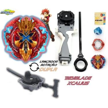 Imagem de Beyblade Burst B-48 Xeno Xcalius + Lançador 
