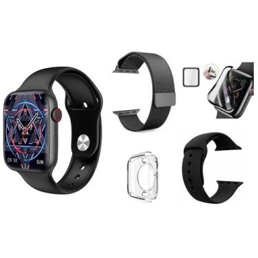 Imagem de Relógio Inteligente W28 Pro Watch 8 Bluetooth Com Pulseira Extra Pelic