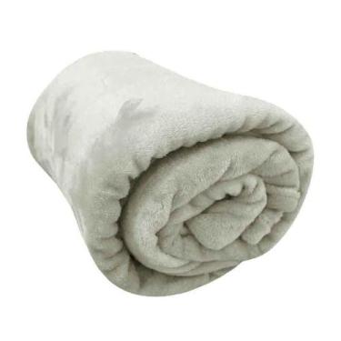 Imagem de Manta Casal Quarto Jolitex Unicolor Macia 180x220cm, CAQUI
