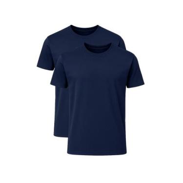 Imagem de Kit 2 Camisetas DryFit Manga Curta Masculina Academia Termica Proteção