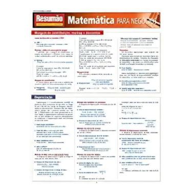 Imagem de Matemática Para Negócios - RESUMAO, Sortido