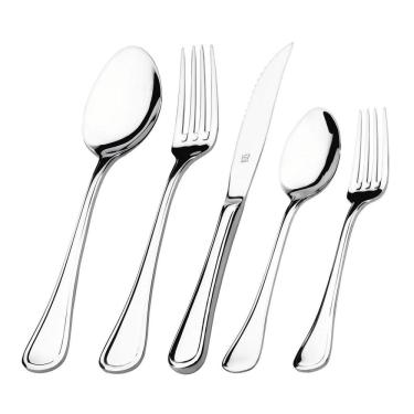 Imagem de Faqueiro Hercules Aço Inox Búzios 101 Peças Estojo Gift Box