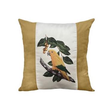 Imagem de Almofada De Veludo Off Estampada Colorido 52Cm - Decortextil NA