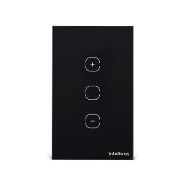 Imagem de Interruptor Smart Touch Wi-Fi Dimmer Preto - Intelbras - EWS 1101