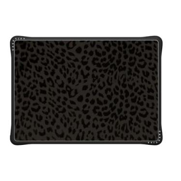 Imagem de CASETiFY Capa Impact MacBook Pro 35.6 cm (M1-M4) [cantos acolchoados de impacto/resistente a arranhões/aderência antiderrapante] - Leon Leopard - preto transparente