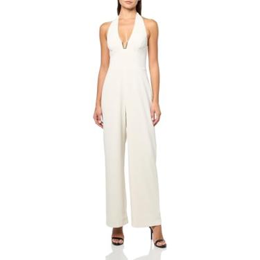 Imagem de GUESS Macacão feminino sem mangas Ferra, Branco creme, 42