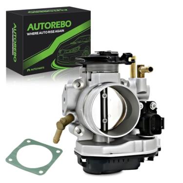 Imagem de Conjunto de corpo do acelerador eletrônico compatível com VW Volkswagen Beetle Golf Jetta, L4 2.0L # 06A133064H 6A133064H 67-4002 TB1149 408237111017Z V10-81-0017 408-237-111-Nº 017Z 1998 1999 2000