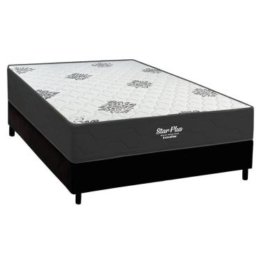 Imagem de Cama Box Casal + Colchão Ortopédico Inovaflex Star