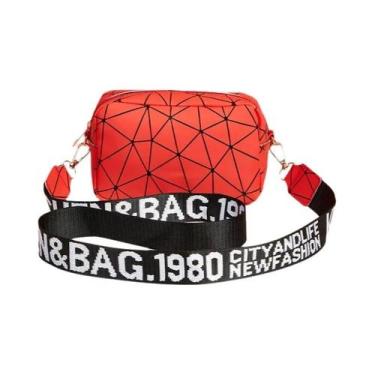 Imagem de Bolsa De Ombro Feminina Pequena Em Couro PU Com Corte a Laser, Bolsa T