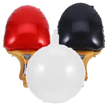Imagem de Angoily 1 conjunto de balões de tênis de mesa, tacos de tênis de mesa, balões de festa de aniversário e decorações temáticas esportivas, filme de alumínio para decoração de competição