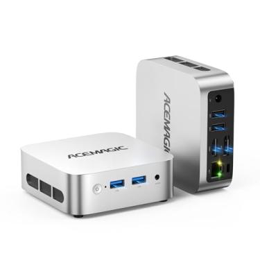 Imagem de ACEMAGIC Mini PC Computadores 11 Pro, Twin Lake N150 (Beat N97/N95) 16GB DDR4 RAM 256GB M.2 SSD até 3,6 GHz, mini computadores de mesa suportam Dual 4K, WiFi, BT, Ethernet, PC pequeno para casa de