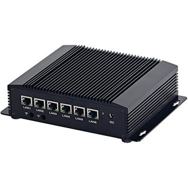Imagem de Partaker Firewall Micro Appliance, Fanless Mini PC, Network Router, 8th Gen Core i5 8265U, 6 I211AT Gigabit Nics, AES-NI, HD, COM, (Barebone, sem RAM, sem armazenamento, sem sistema)