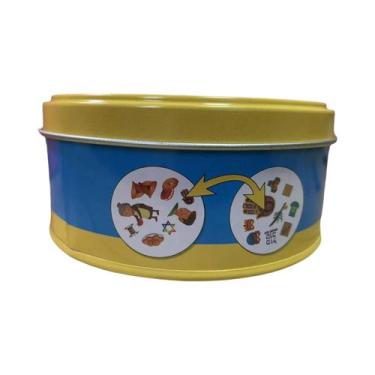 Imagem de Jogo De Tabuleiro Frozen Princess Disney Caixa De Ferro Presente Para 