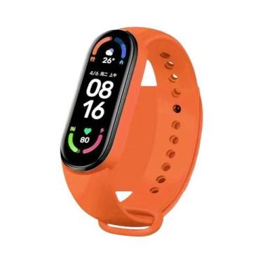 Imagem de Pulseira De Silicone Para Xiaomi Mi Band 4 5 6 7 Relógio Esportivo Mib