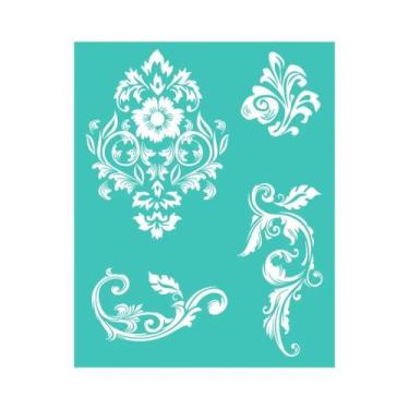 Imagem de Estêncil De Impressão Em Serigrafia Reutilizável Autoadesivo 8x10 Pole