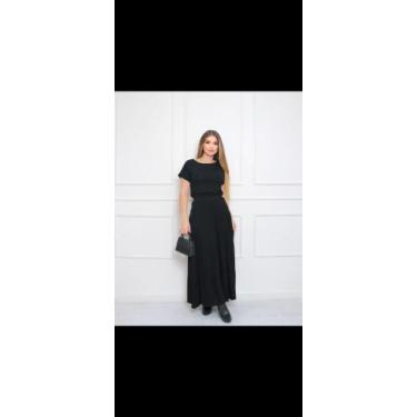 Imagem de Conjunto  3 Maria sai e blusa preto - Stillo, Preto, g2