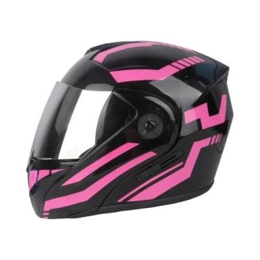 Imagem de Capacete De Motocicleta Unissex De Rosto Inteiro 2024, Capacete Modula