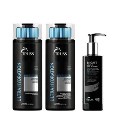 Imagem de Kit Ultra Hydration Shampoo + Condicionador e Serúm Night Spa - Truss