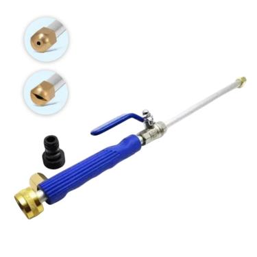 Imagem de Esguicho Lava Jato Alta Pressao Limpeza Carro Calçada Jardim Economia Mangueira Casa Lavagem Eficiente