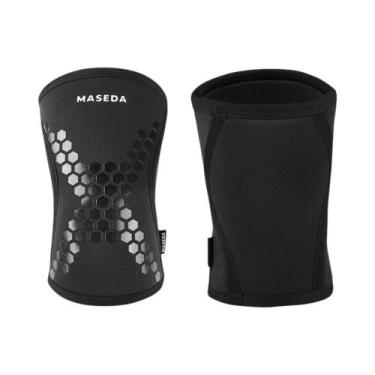 Imagem de Joelheira Profissional De Neoprene Reforçada De 7mm Para Levantamento 