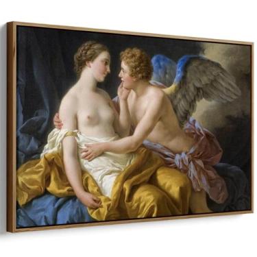 Imagem de Quadro Cupido e Psiquê - Louis Jean François Lagrenee (1754) - Mioquad