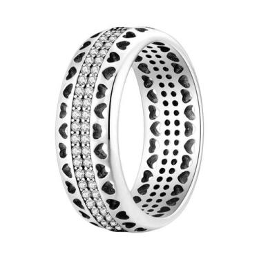 Imagem de Anel Empilhável De Prata 925 Com Flor E Vaga-lume Para Mulheres, Joia 